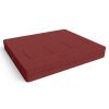 Jaxx Zipline Convertible Sleeper Sofa & Three Ottomans/California King-Size Bed, Textured Microvelvet
