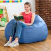 Jaxx Gumdrop Commercial Grade Bean Bag for Educational Environments, Large Size - Premium Vinyl