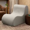 Jaxx Uptown Large Modern Armless Accent Chair