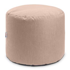 Jaxx Spring Indoor / Outdoor Bean Bag Pouf Ottoman (Color: Petal)