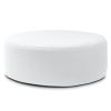 Jaxx Candler Round Couch Ottoman â€“ Oversized Giant Coffee Table & Foot Rest, 44â€, Luxe Boucle