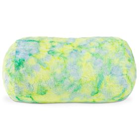Jaxx Sofa Saxx Bean Bag Couch - 4 Foot - Faux Fur (Color: Faux Fur - Firefly Yellow)