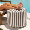 Jaxx Spring Indoor / Outdoor Bean Bag Pouf Ottoman