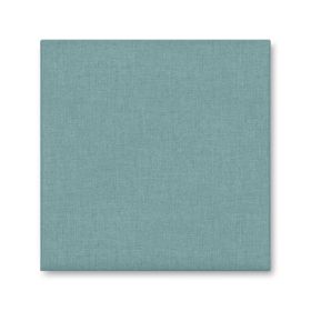 Jaxx Panelist Modern Padded Headboard- Wall Mounted Panel (22.5" x 22.5") - Microvelvet (Color: Microvelvet Surf Turquoise)