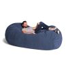 Jaxx 7 ft Giant Bean Bag Sofa with Premium Chenille Cover