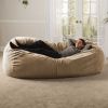 Jaxx 7 ft Giant Bean Bag Sofa with Premium Chenille Cover