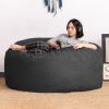 Jaxx Saxx 5 Foot Large Bean Bag w/ Removable Cover