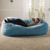 Jaxx 7 ft Giant Bean Bag Sofa with Premium Chenille Cover
