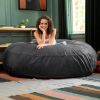 Jaxx 6 ft Cocoon - Large Bean Bag Chair for Adults