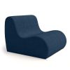 Jaxx Uptown Large Modern Armless Accent Chair