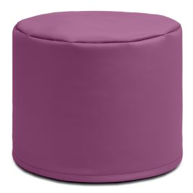 Jaxx Spring Modular Pouf Classroom Bean Bag Seat, Premium Vinyl (Color: Purple)