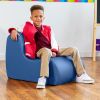 Jaxx Midtown Small Classroom Soft Foam Chair - Premium Vinyl Cover