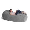 Jaxx 7 ft Giant Bean Bag Sofa with Premium Chenille Cover