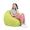 Jaxx Saxx 3 Foot Bean Bag Chair with Removable Cover