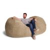 Jaxx 7 ft Giant Bean Bag Sofa with Premium Chenille Cover