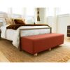 Jaxx Caya 4-in-1 Large Bed Bench, Giant Ottoman, Dining Bench, and Yoga and Massage Platform, Queen, Boucle
