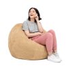 Jaxx Saxx 3 Foot Bean Bag Chair with Removable Cover
