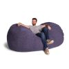 Jaxx 7 ft Giant Bean Bag Sofa with Premium Chenille Cover