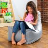 Jaxx Pezzi Jr Kids Classroom Bean Bag Chair, Premium Vinyl