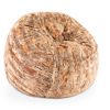 Jaxx 5 Foot Saxx Bean Bag Chair For Adults - Luxe Faux Fur