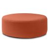 Jaxx Candler Round Couch Ottoman â€“ Oversized Giant Coffee Table & Foot Rest, 44â€, Luxe Boucle