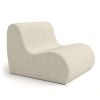 Jaxx Uptown Large Modern Armless Accent Chair