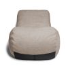 Jaxx Arlo Chaise Lounger Foam Bean Bag Chair - Premium Chenille
