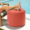 Jaxx Spring Indoor / Outdoor Bean Bag Pouf Ottoman