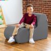 Jaxx Midtown Medium Classroom Soft Foam Chair - Premium Vinyl Cover