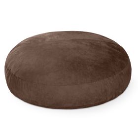 Jaxx 6 ft Cocoon - Large Bean Bag Chair for Adults (Color: chocolate)