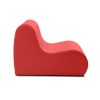 Jaxx Midtown Medium Classroom Soft Foam Chair - Premium Vinyl Cover