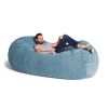 Jaxx 7 ft Giant Bean Bag Sofa with Premium Chenille Cover