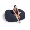 Jaxx 5.5 ft Bean Bag Loveseat