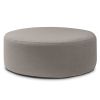 Jaxx Candler Round Couch Ottoman â€“ Oversized Giant Coffee Table & Foot Rest, 44â€, Luxe Boucle