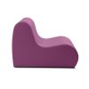 Jaxx Midtown Medium Classroom Soft Foam Chair - Premium Vinyl Cover