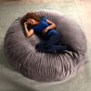 Jaxx 6 Foot Cocoon - Premium Giant Bean Bag for Adults - Padded Microvelvet