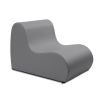 Jaxx Midtown Medium Classroom Soft Foam Chair - Premium Vinyl Cover