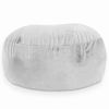 Jaxx Saxx 6 Foot Giant Bean Bag Chair - Premium Faux Rabbit Fur,