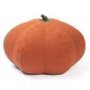 Jaxx Pumpkin Pouf - Luxurious Ottoman for Fall & Halloween Decor