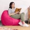 Jaxx Saxx 3 Foot Bean Bag Chair with Removable Cover