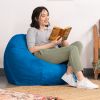 Jaxx Saxx 3 Foot Bean Bag Chair with Removable Cover