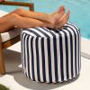 Jaxx Spring Indoor / Outdoor Bean Bag Pouf Ottoman