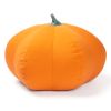 Jaxx Pumpkin Pouf - Luxurious Ottoman for Fall & Halloween Decor