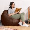 Jaxx Saxx 3 Foot Bean Bag Chair with Removable Cover