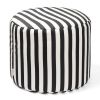Jaxx Spring Indoor / Outdoor Bean Bag Pouf Ottoman